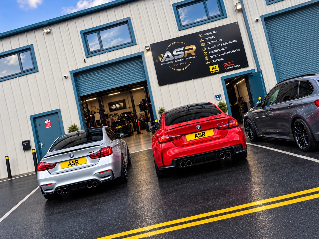 ASR's workshop at Unit 41, Manston Business Park, Ramsgate